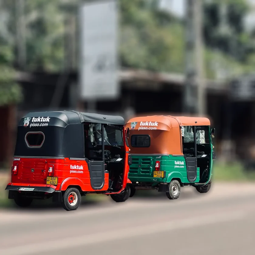 Regular tuk-tuk rental for custom booking in Sri Lanka